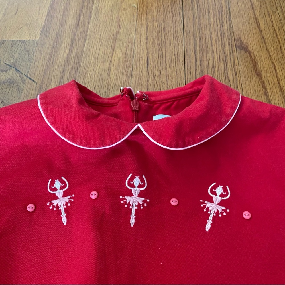 Jacadi Paris Ballerina Formal Kids Dress - Picture 3 of 9